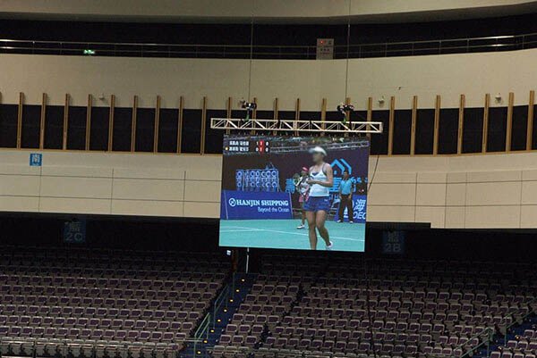Entertainment Digital Signage at 2010 OEC Taipei Ladies Open, Taiwan