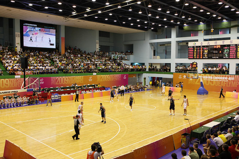 Entertainment Digital Signage at The 21st Summer Deaflympics Taipei 2009, Taiwan