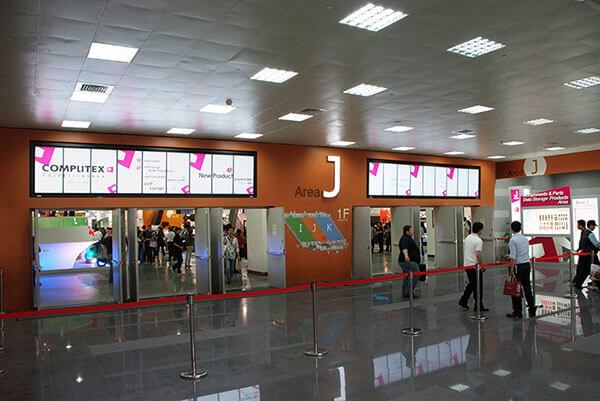 Convention Center Digital Sigange at Taipei World Trade Center Nangang Exhibition Hall, Taiwan 