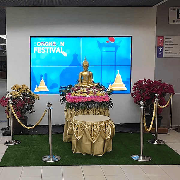 Healthcare Digital Signage at Bangkok Hospital Pattaya, Thailand